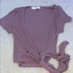 Urban Outfitters Tie Across Crop Top